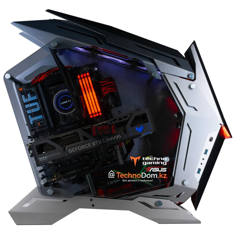 Игровой компьютер TechnoGaming 251(AR7-9800X3D/RTX5080 16GB/D5 32GB/SSD 2TB/X870 PLUS WIFI/MOD 3 GREY) - фото #1, Technodom.kz