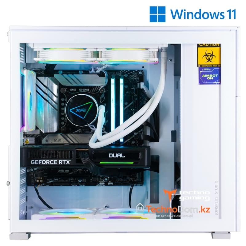Игровой компьютер TechnoGaming 253(Ci5-13400F/RTX5060TI 8GB/D5 32GB/SSD 1TB/B760M-A WIFI/D41 MESH WH) Win 11 - фото #1, Technodom.kz
