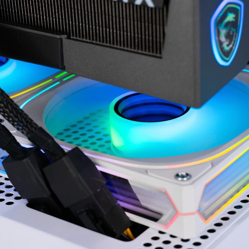 Игровой компьютер TechnoGaming 254(Ci5-13400F/RTX5060TI 16GB/D5 32GB/SSD 1TB/B760M-A WIFI/D300 WH) Win 11 - фото #9, Technodom.kz