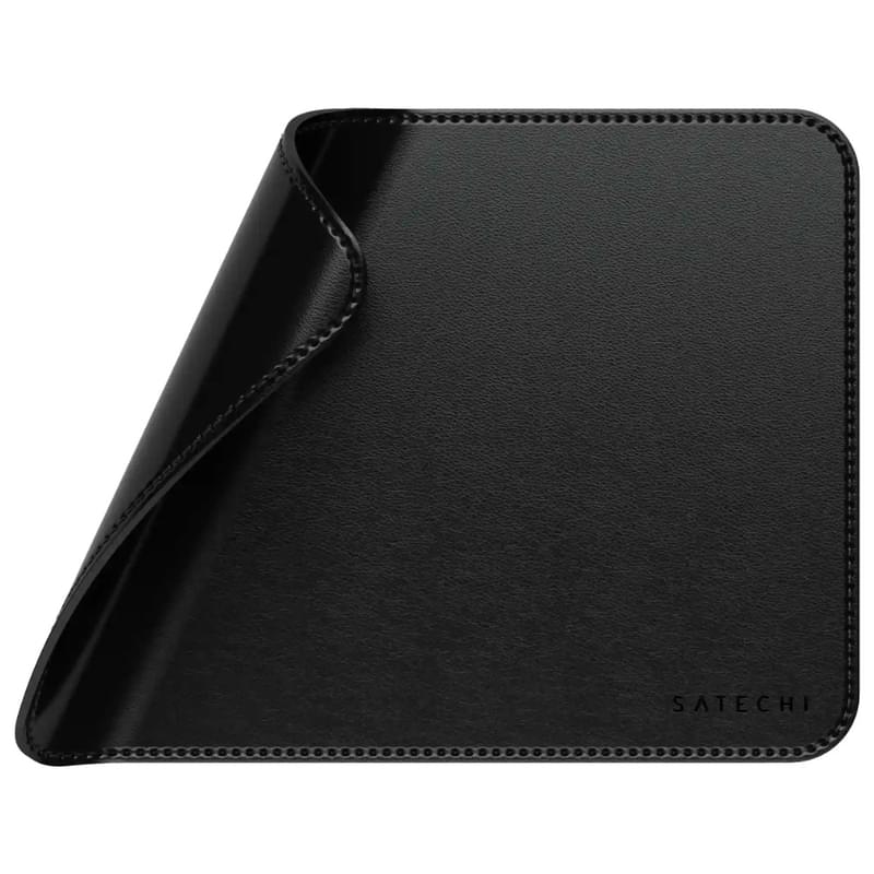 Коврик для мыши Satechi Vegan-Leather Premium Mouse Pad, черный - фото #2, Technodom.kz