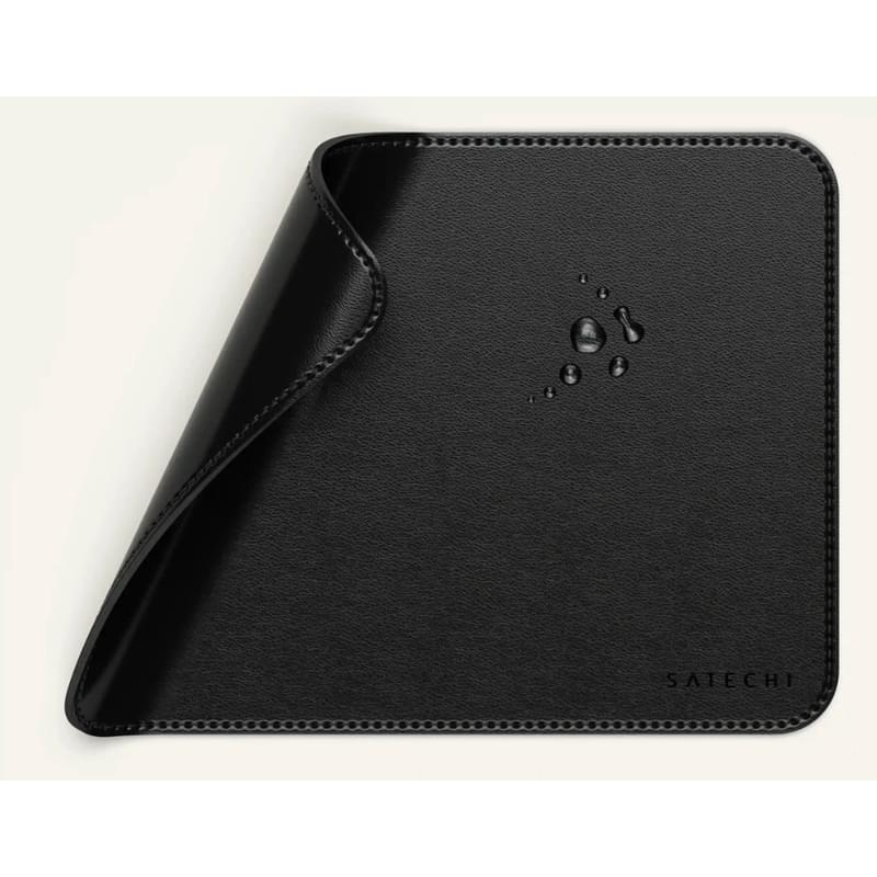 Коврик для мыши Satechi Vegan-Leather Premium Mouse Pad, черный - фото #5, Technodom.kz