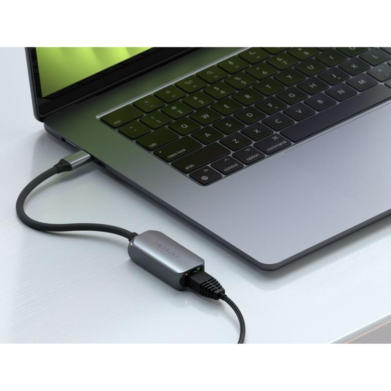 Адаптер Satechi USB-C 2.5 Gigabit Ethernet - фото #2, Technodom.kz
