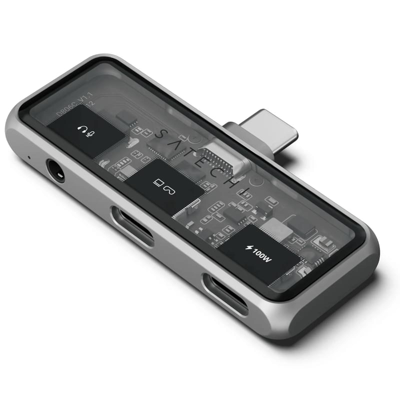 Мобильный XR-хаб Satechi с аудиоразъёмом - фото #0, Technodom.kz