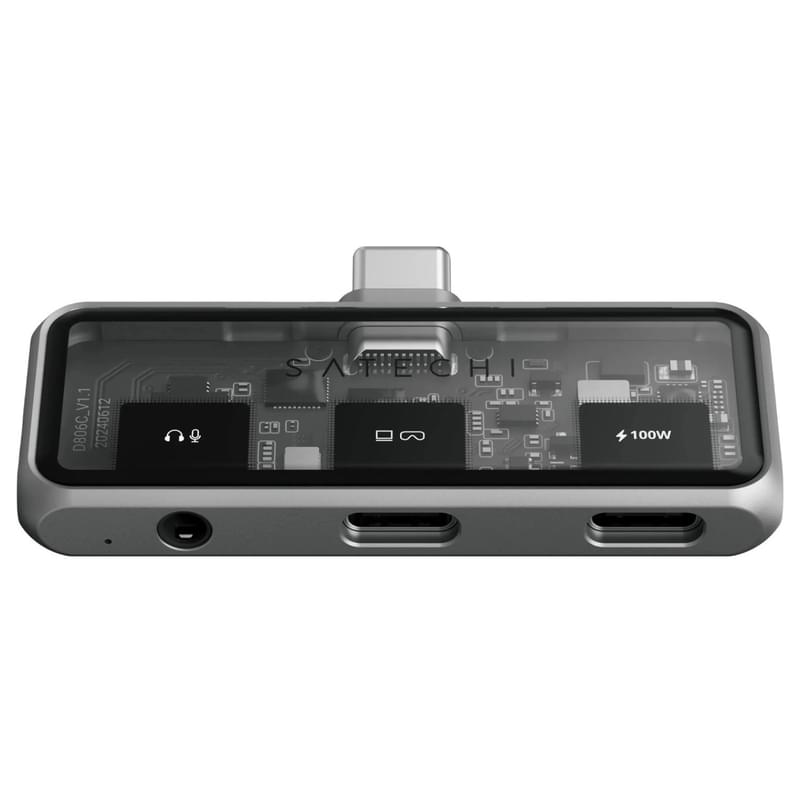 Мобильный XR-хаб Satechi с аудиоразъёмом - фото #1, Technodom.kz