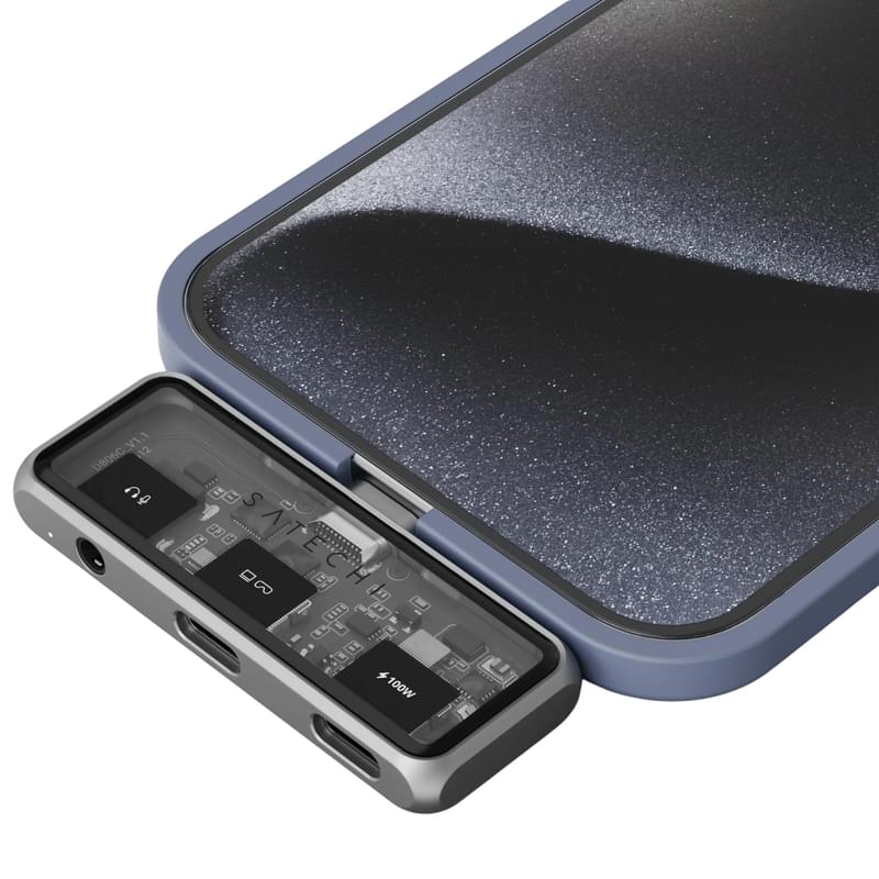 Мобильный XR-хаб Satechi с аудиоразъёмом - фото #3, Technodom.kz