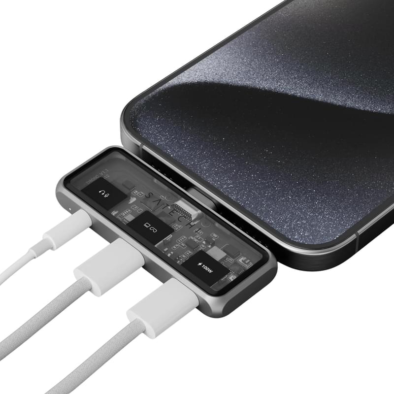 Мобильный XR-хаб Satechi с аудиоразъёмом - фото #4, Technodom.kz