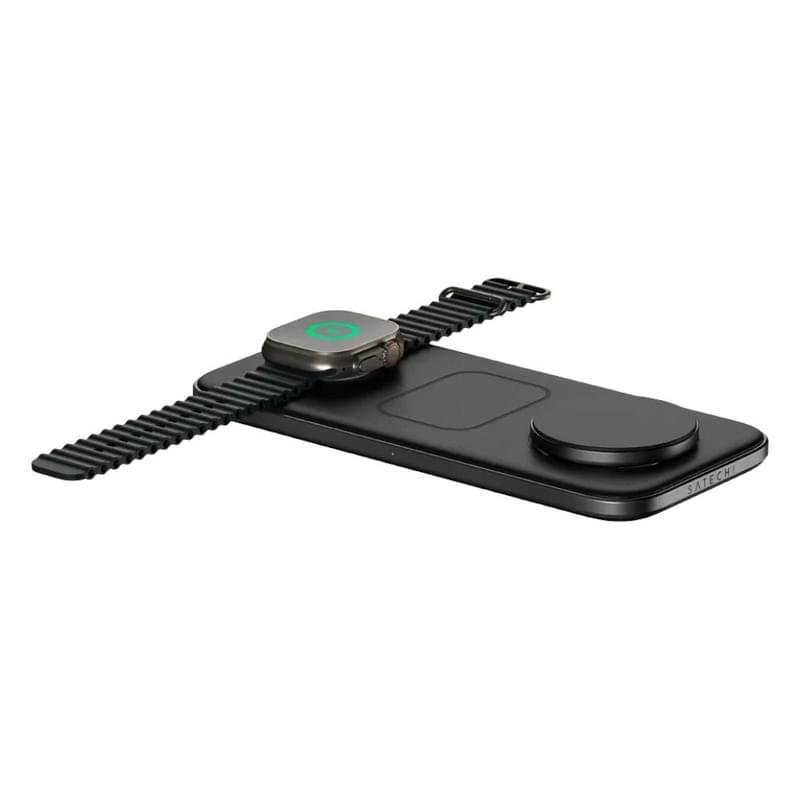 Сымсыз зарядтау станциясы Satechi Qi2 Trio - with Type A,C,G plugs - фото #3, Technodom.kz