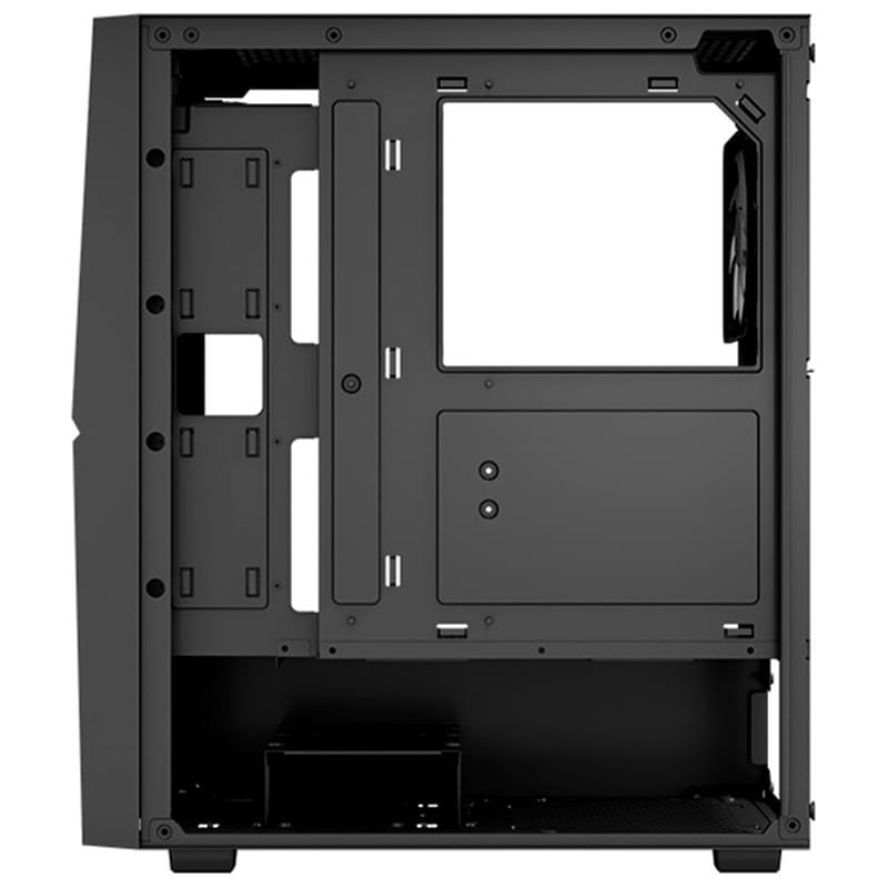 Кейс Aerocool Player-G-BK-v1 Mid Tower,  window, Black ATX [ACCM-ES06023.11] - фото #2, Technodom.kz