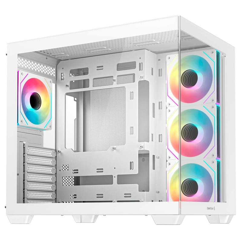 Кейс Deepcool CG530 4F WH Mid Tower, window, White ATX [R-CG530-WHADA4-G-1] - фото #3, Technodom.kz