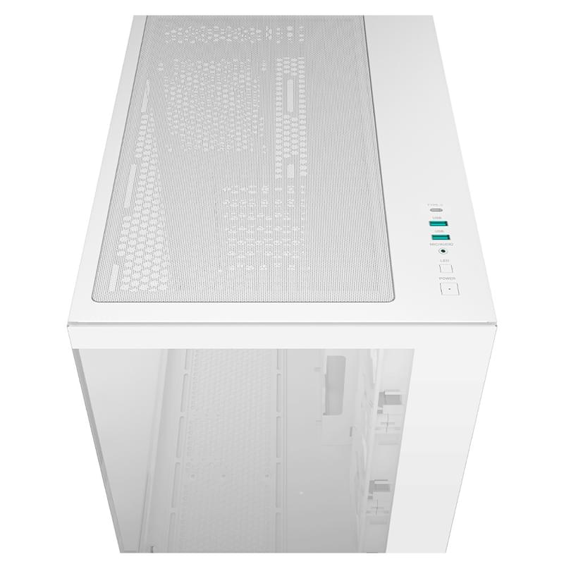 Кейс Deepcool CG530 4F WH Mid Tower, window, White ATX [R-CG530-WHADA4-G-1] - фото #8, Technodom.kz