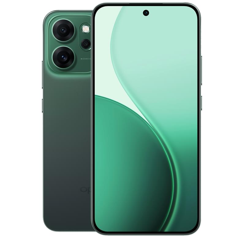 Смартфон OPPO Reno14F 5G 8/256GB Luminous Green - фото #0, Technodom.kz
