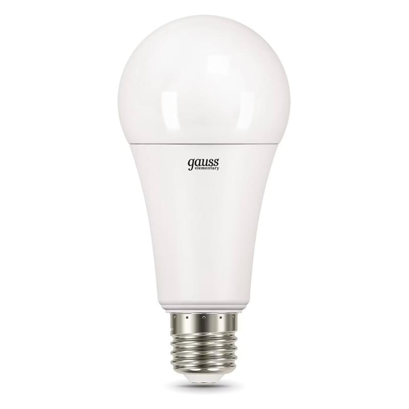 Светодиодная лампа Gauss Elementary A70 25W 2100lm 4100K E27 LED нейтральный - фото #0, Technodom.kz