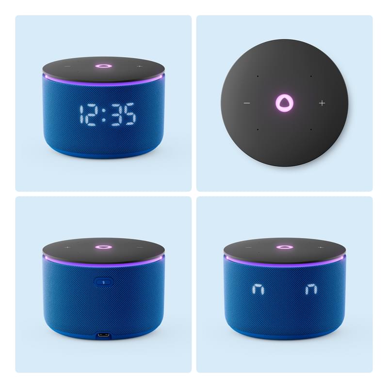 Умная колонка Яндекс Станция Мини 3 Про, Синий (YNDX-00059) - фото #1, Technodom.kz