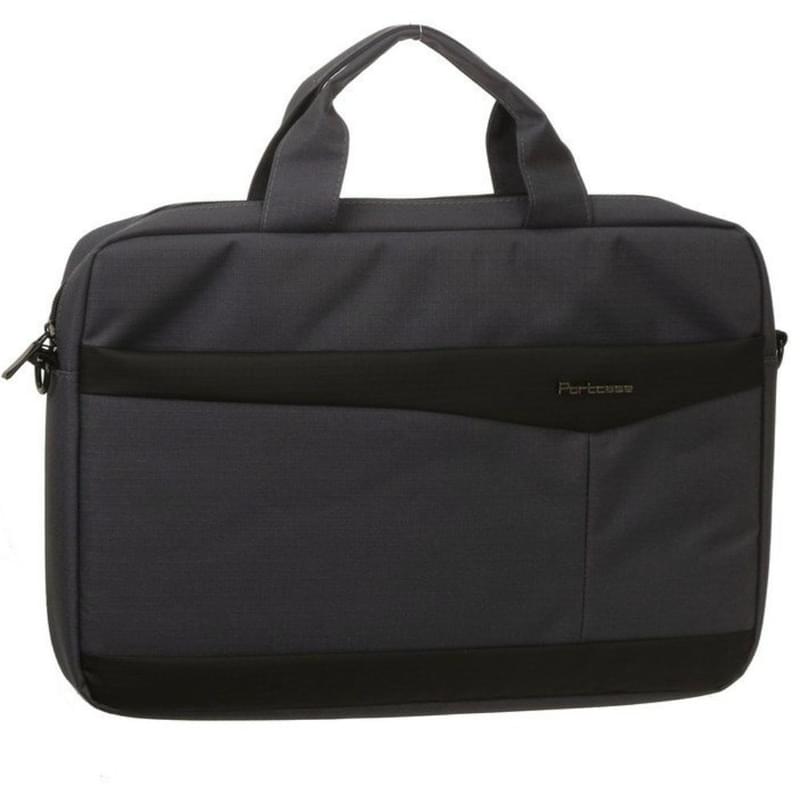 Сумка для ноутбука 15.6" PORTCASE, Grey (KCB-191 GY) - фото #0, Technodom.kz