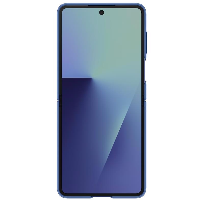 Чехол для смартфона Samsung Galaxy Z Flip7 Ring Case (Silicone) Blue (EF-PF766TNEGRU) - фото #4, Technodom.kz