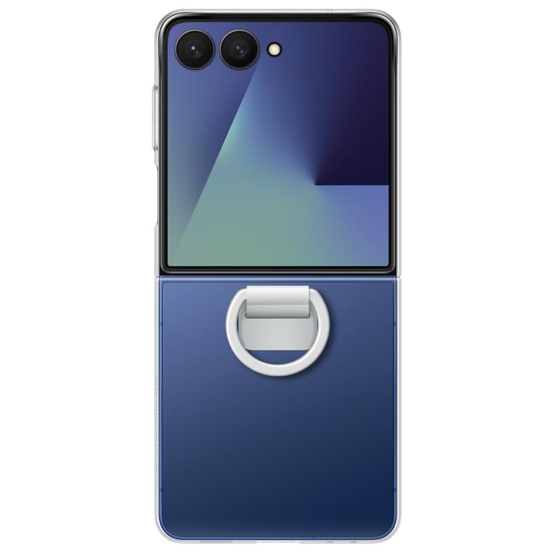 Чехол для смартфона Samsung Galaxy Z Flip7 Ring Case (Silicone) (EF-QF766CTEGRU) - фото #2, Technodom.kz