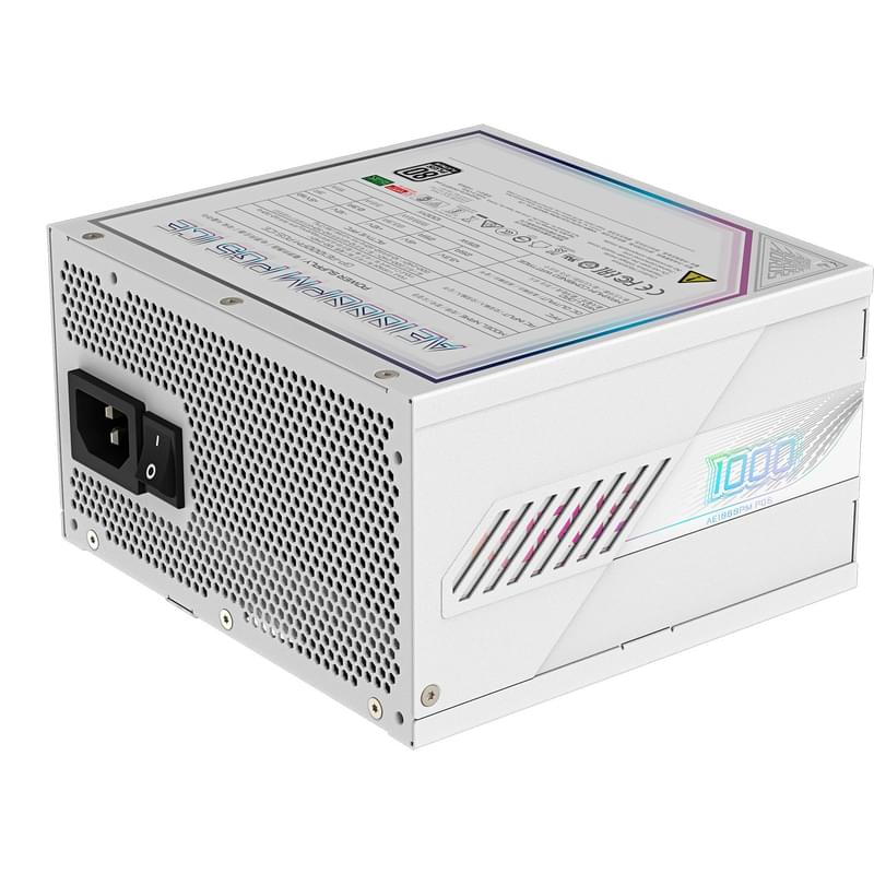 Блок питания 1000W Gigabyte GP-AE1000PM PG5 ICE ATX 80+ Platinum [GP-AE1000PM PG5 ICE Gigabyte ] - фото #3, Technodom.kz