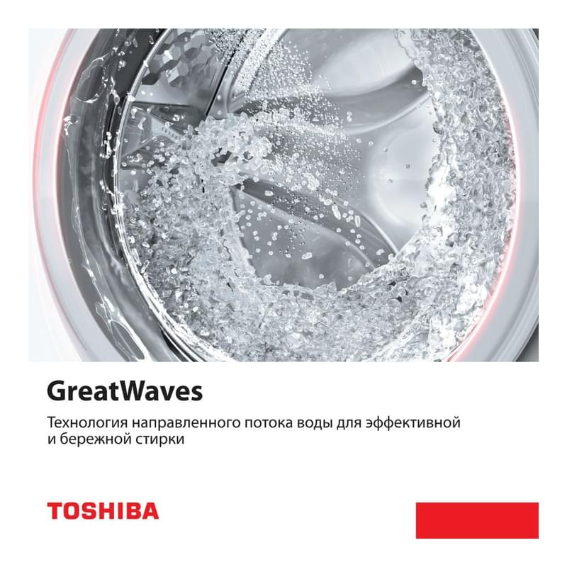 Стиральная машина Toshiba TW-BN80C2UZ(WK) - фото #3, Technodom.kz