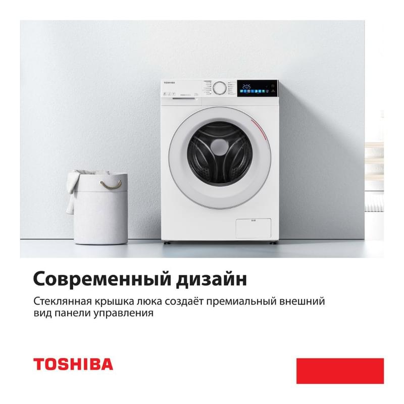 Стиральная машина Toshiba TW-BN80C2UZ(WK) - фото #4, Technodom.kz