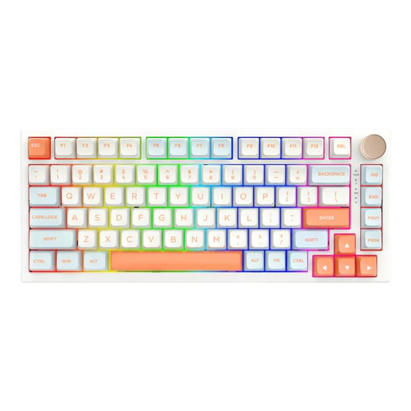Игровая клавиатура проводная VGN N75RGB, Orange (30263) - фото #0, Technodom.kz