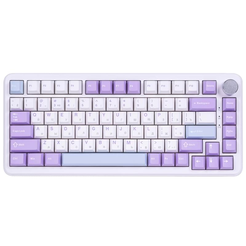 Игровая клавиатура проводная Ajazz AK820 MAX, White (AK820/MAX/Magnetic/PWB) - фото #0, Technodom.kz