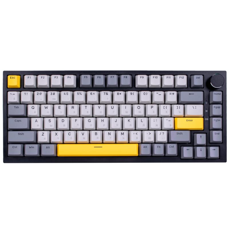 Игровая клавиатура проводная Ajazz AK820, White (AK820/Moon/GWY) - фото #0, Technodom.kz