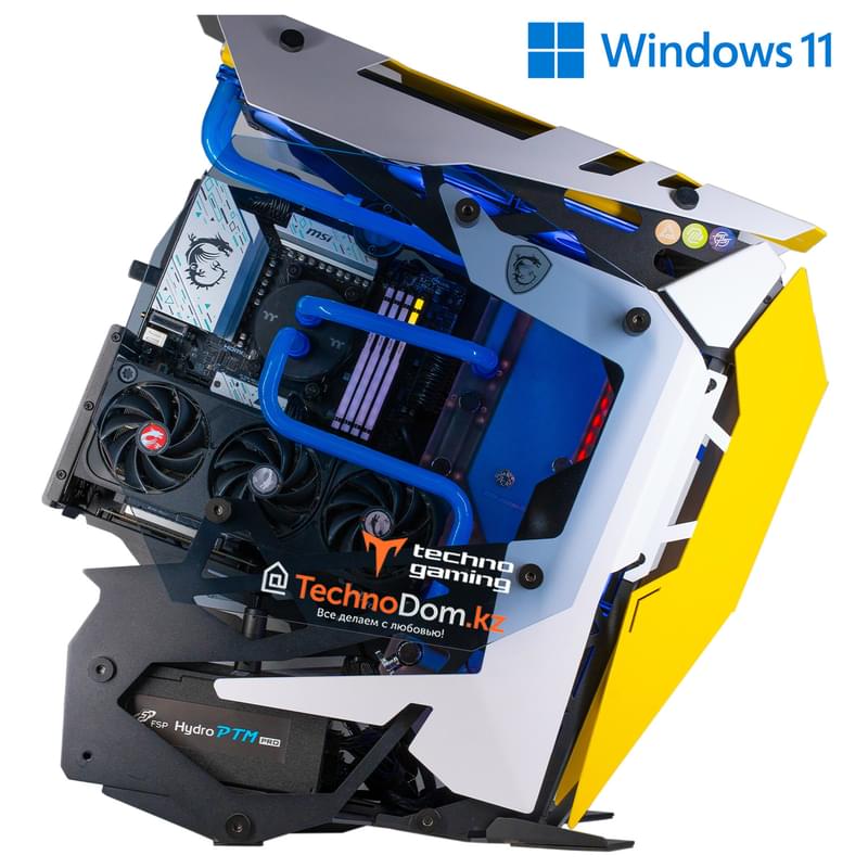 Игровой компьютер TechnoGaming 265(AR7-7800X3D/RTX5080 16GB/D5 64GB/SSD 2TB/B650M/Torque Custom) + Win 11 - фото #1, Technodom.kz