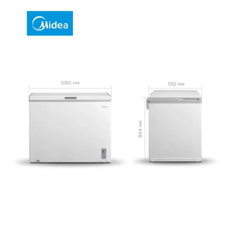 Морозильник Midea MDRC411FZF01D - фото #4, Technodom.kz
