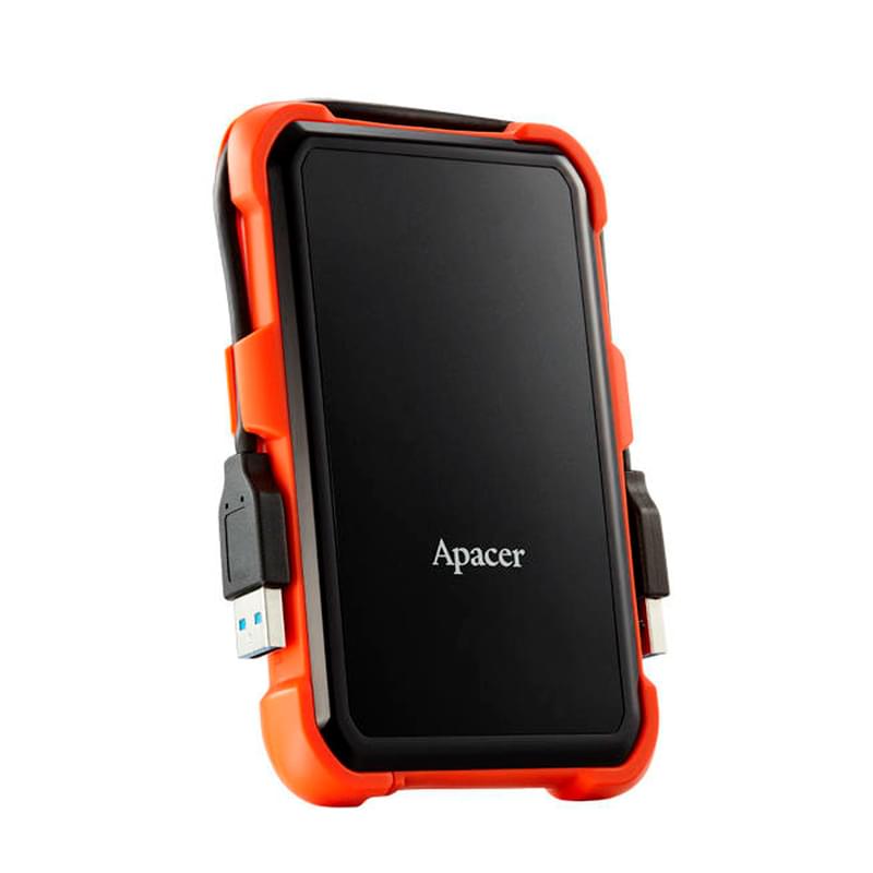 Сыртқы HDD 2.5" 2TB Apacer USB 3.1 Қызғылт сары түсті (AP2TBAC630T-1) - фото #1, Technodom.kz
