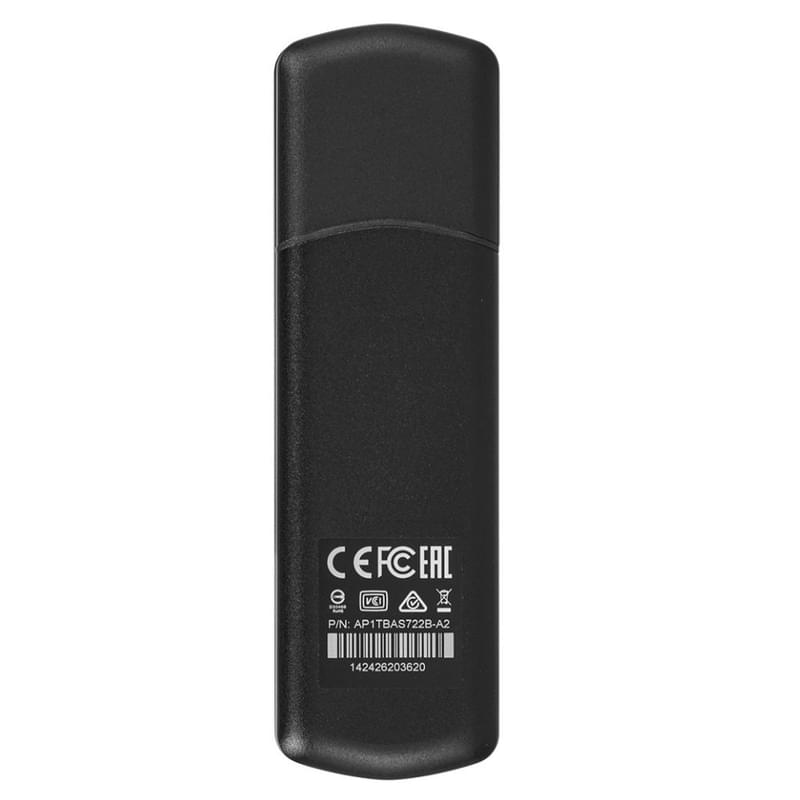 Внешний SSD 512GB Apacer AS722 USB-C Black (AP512GAS722B-1) - фото #1, Technodom.kz