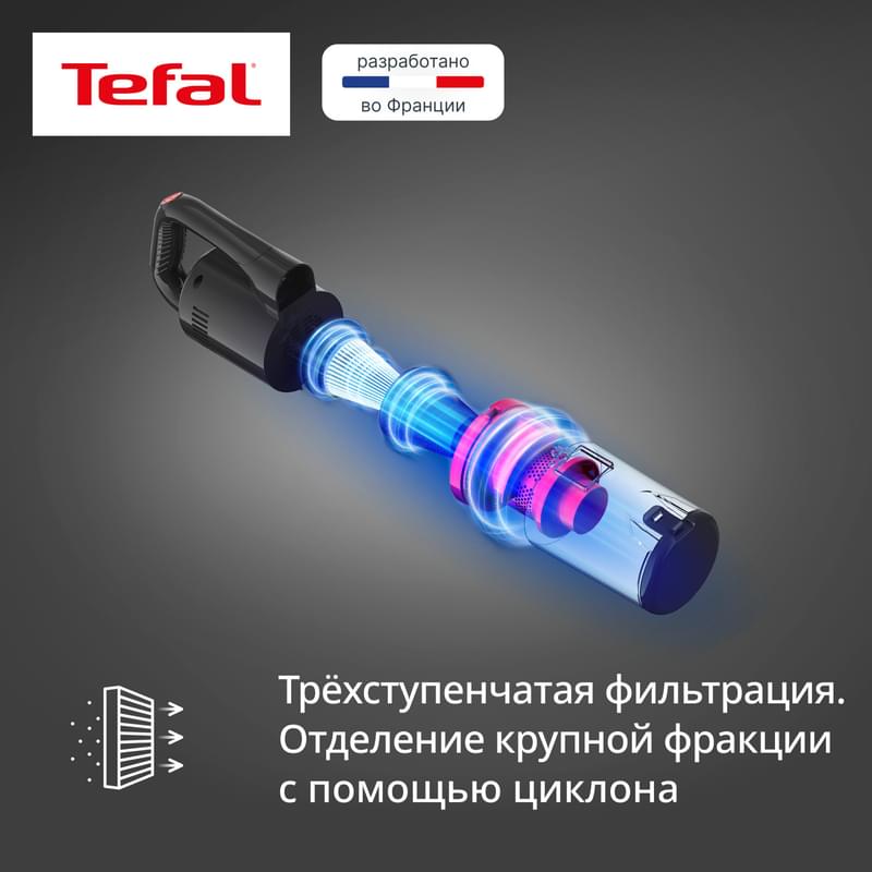 Вертикальный пылесос Tefal TY-1R17F1 - фото #5, Technodom.kz Вертикальный пылесос Tefal TY-1R17F1 - фото #5, Technodom.kz
