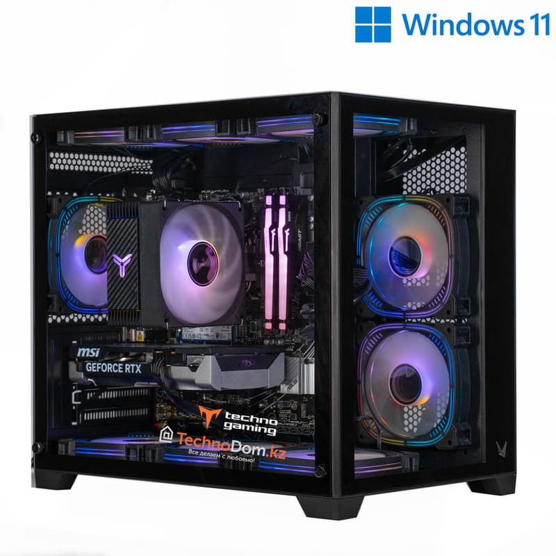Игровой ПК TechnoGaming 268(AR5-7500F/RTX5060 8GB/D5 32GB/SSD 1TB/B650M-A WIFI II/Z5TG BK) + Win 11 - фото #0, Technodom.kz