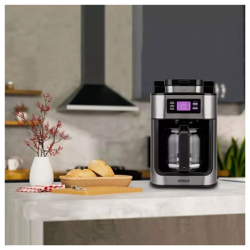 Кофемашина Kitfort КТ-781 - фото #1, Technodom.kz