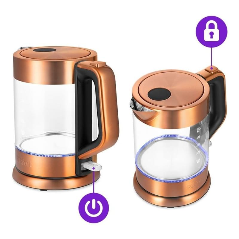 Чайник Kitfort КТ-6656 - фото #3, Technodom.kz Чайник Kitfort КТ-6656 - фото #3, Technodom.kz