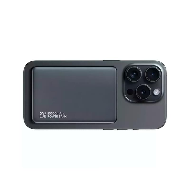 Портативное зарядное устройство USAMS 10000 mAh, Silver (10KCD24203) - фото #3, Technodom.kz