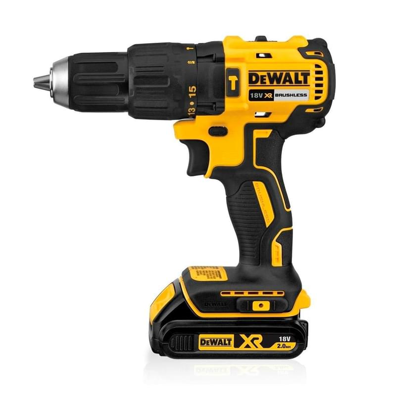 Дрель-шуруповерт аккумуляторная DeWALT DCD778D2T - фото #0, Technodom.kz
