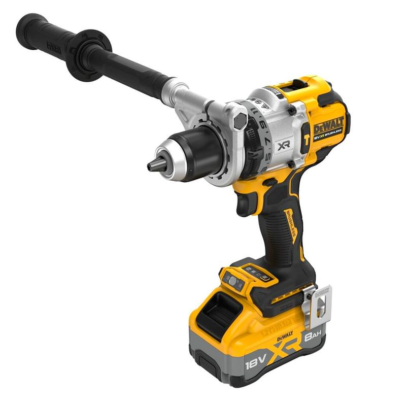 Дрель-шуруповерт ударная аккумуляторная DeWALT DCD1007WW1T - фото #3, Technodom.kz