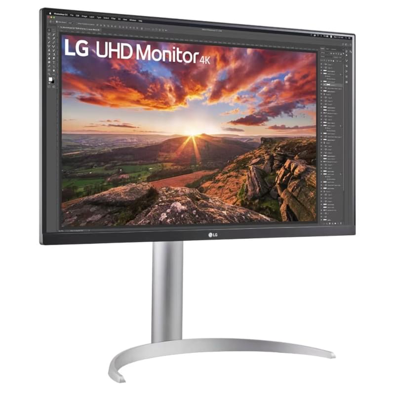 Монитор 27" LG UltraFine 27UP850K-W 3840x2160 16:9 IPS 60ГЦ (2HDMI+DP) White - фото #2, Technodom.kz Монитор 27" LG UltraFine 27UP850K-W 3840x2160 16:9 IPS 60ГЦ (2HDMI+DP) White - фото #2, Technodom.kz