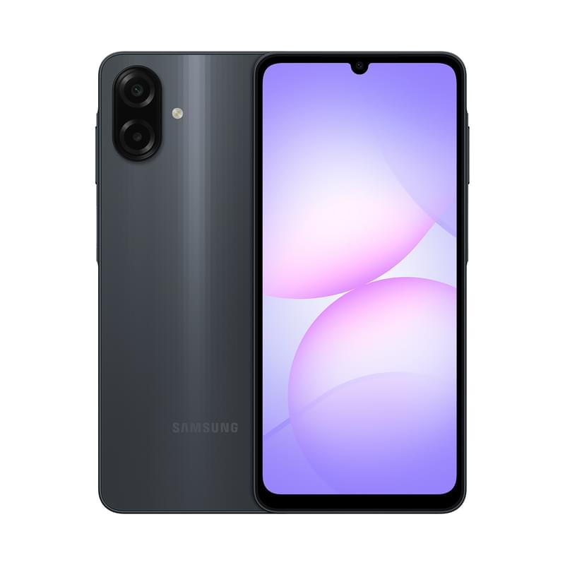 Смартфон Samsung Galaxy A07 6/128 Black - фото #0, Technodom.kz