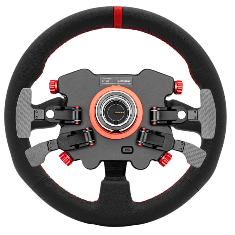 Simagic GT1 D GT Pro ойын тұтқышы, Беріліс ауыстыру және ілінісу қалақшалары (GTpro-D(K)(Leather)) - фото #1, Technodom.kz