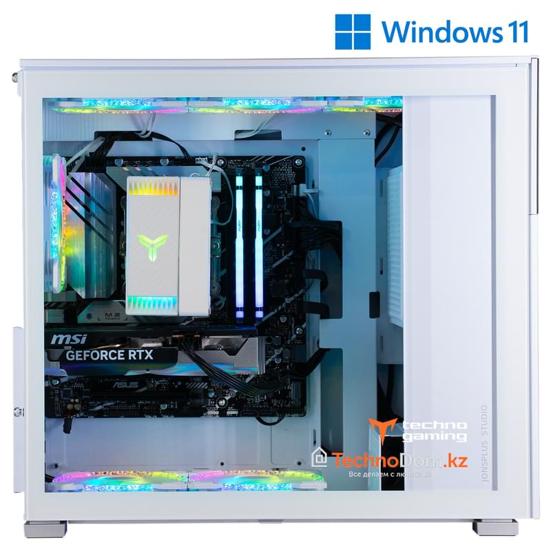 Игровой компьютер TechnoGaming 272(Ci5-13400F/RTX5060 8GB/D5 32GB/SSD 1TB/B760M-A WIFI/D41 STD WH) + 11Win - фото #1, Technodom.kz