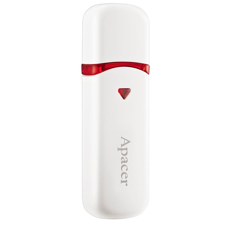 USB-накопитель 64GB Apacer AH333, 2.0, White (AP64GAH333W-1) - фото #1, Technodom.kz