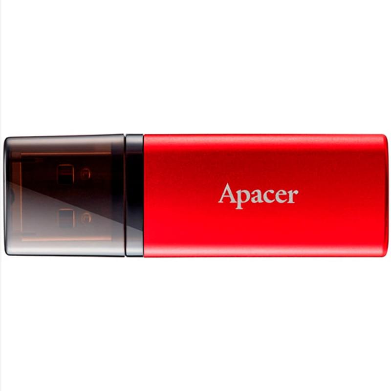 USB-накопитель 128GB Apacer AH25B, 3.1, Red (AP128GAH25BR-1) - фото #0, Technodom.kz