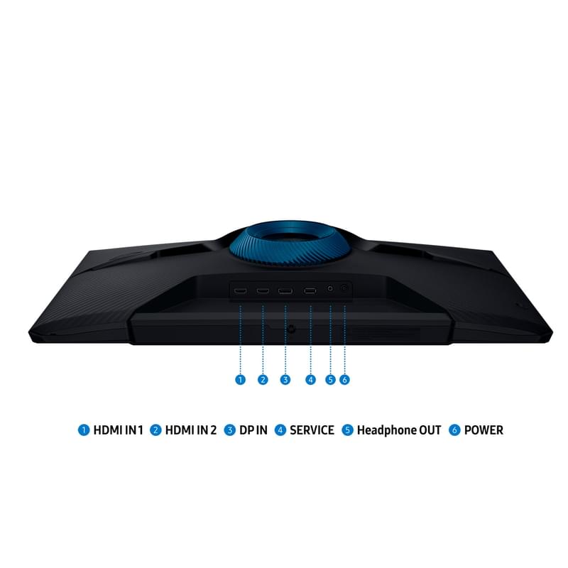 Монитор Игровой 32" Samsung Odyssey G5 LS32FG512EIXCI 2560x1440 16:9 VA 180ГЦ (2HDMI+DP) Black - фото #15, Technodom.kz