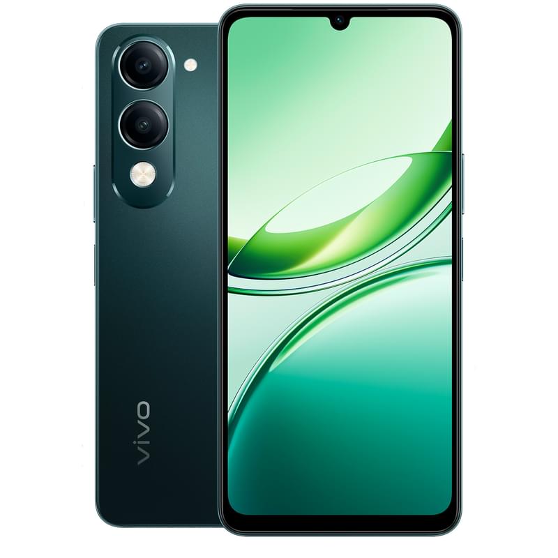 Смартфон Vivo Y04 4/64/6,7/13 Green - фото #0, Technodom.kz