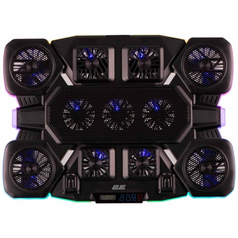 Охлаждающая подставка для ноутбука 2E GAMING CPG-011 до 17,3, черный - фото #0, Technodom.kz Охлаждающая подставка для ноутбука 2E GAMING CPG-011 до 17,3, черный - фото #0, Technodom.kz