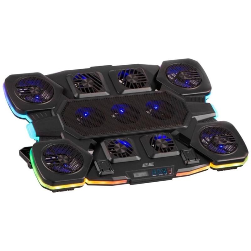 Охлаждающая подставка для ноутбука 2E GAMING CPG-011 до 17,3, черный - фото #1, Technodom.kz Охлаждающая подставка для ноутбука 2E GAMING CPG-011 до 17,3, черный - фото #1, Technodom.kz