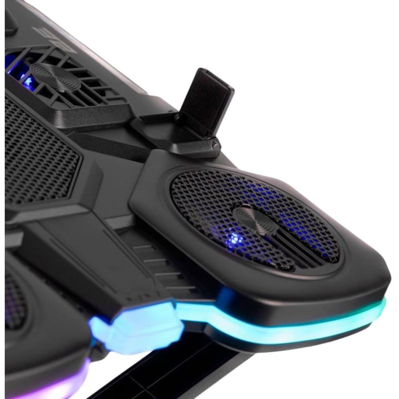 Охлаждающая подставка для ноутбука 2E GAMING CPG-011 до 17,3, черный - фото #6, Technodom.kz Охлаждающая подставка для ноутбука 2E GAMING CPG-011 до 17,3, черный - фото #6, Technodom.kz