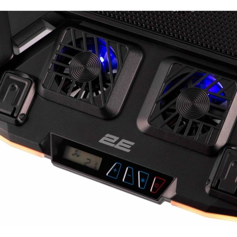 Охлаждающая подставка для ноутбука 2E GAMING CPG-011 до 17,3, черный - фото #7, Technodom.kz Охлаждающая подставка для ноутбука 2E GAMING CPG-011 до 17,3, черный - фото #7, Technodom.kz