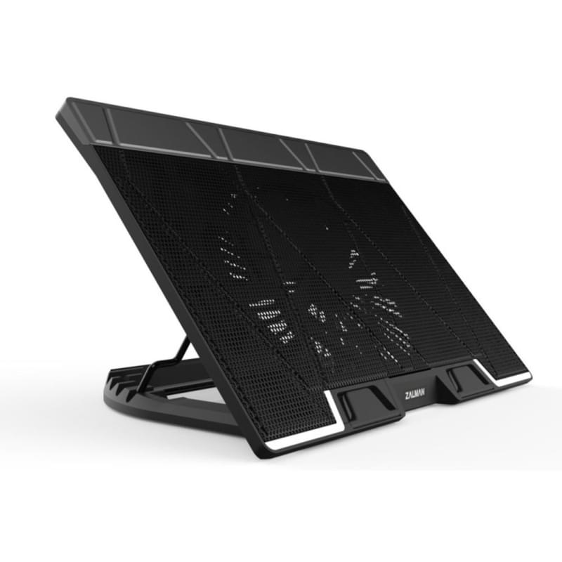 Охлаждающая подставка для ноутбука Zalman NS3000 до 17, черный - фото #1, Technodom.kz